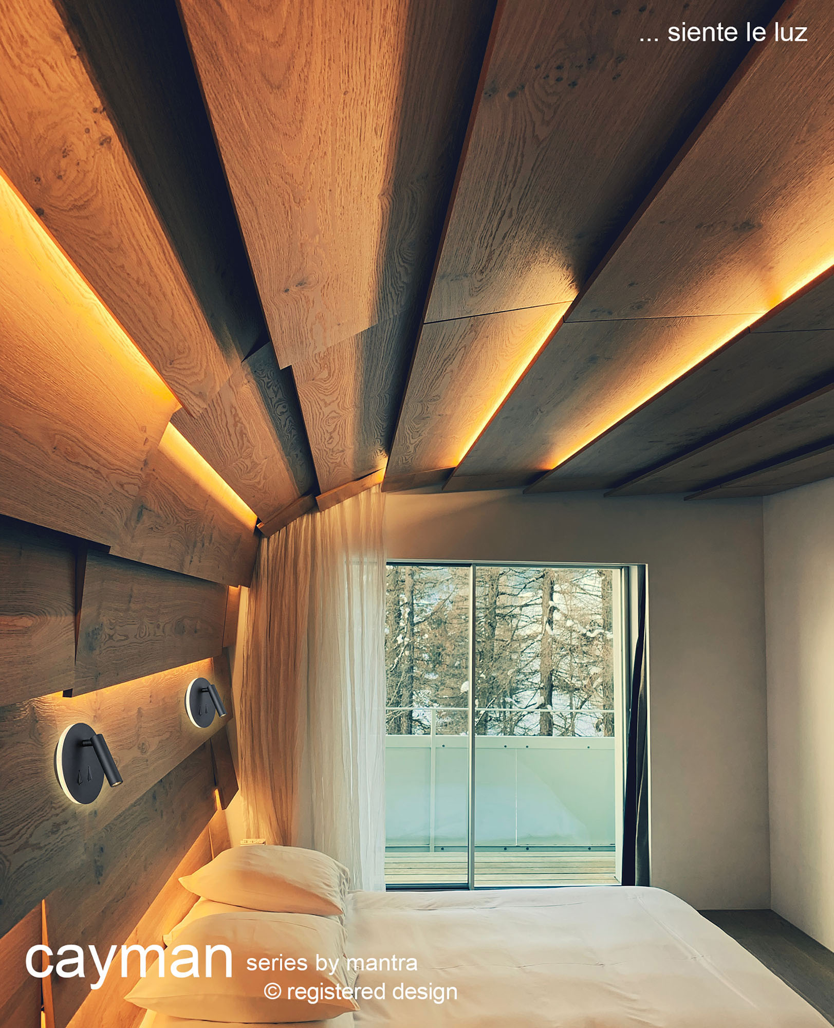 Cayman Wall Lights Mantra Fusion Reading Lights